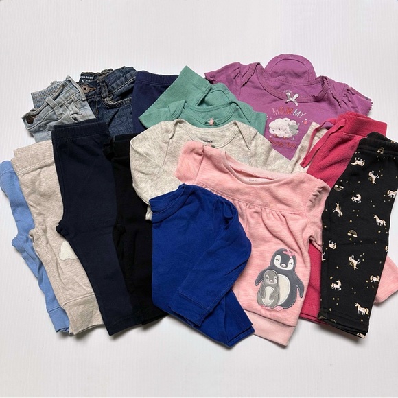 Girls 6 month winter clothes bundle - Picture 1 of 9